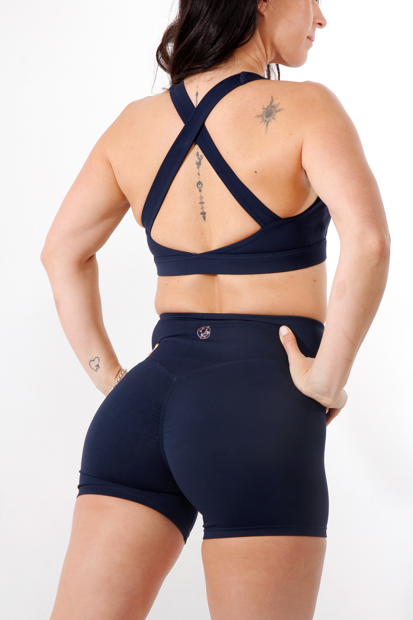 Blue Tight Short