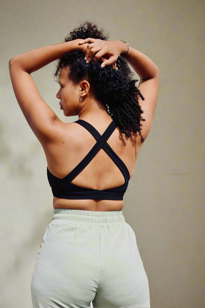 Black Sport Bra