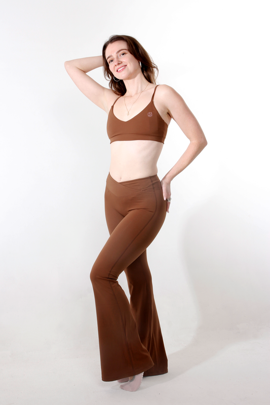 ROOT FLARE- Legging Cacao