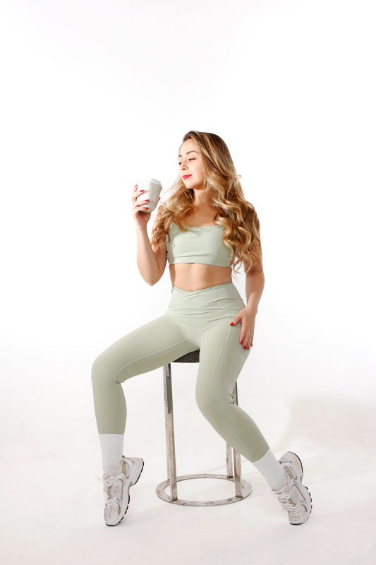Pistacchio Long leggings