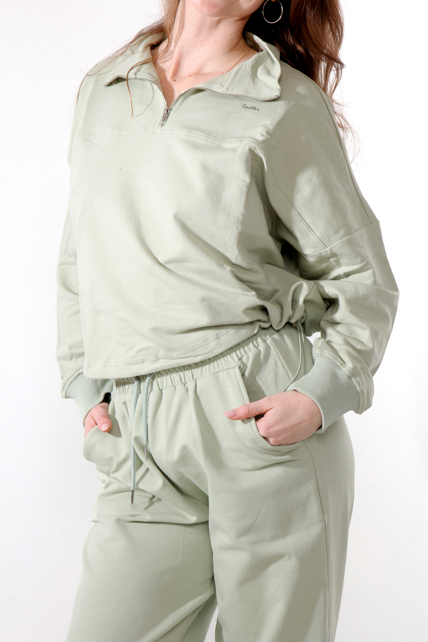 Green Hoodie adjustable