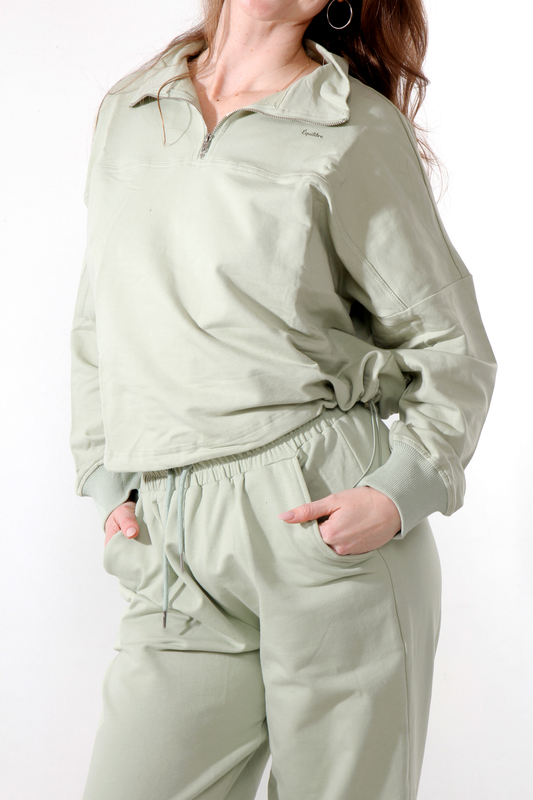 Green Hoodie adjustable