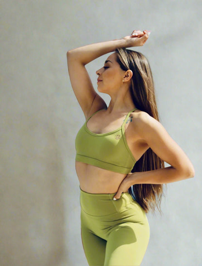 Olive Yogi Bra