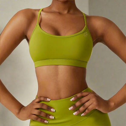 Olive Yogi Bra