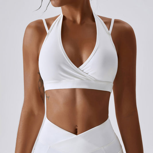 White Style Bra - EquilibreActiveWear