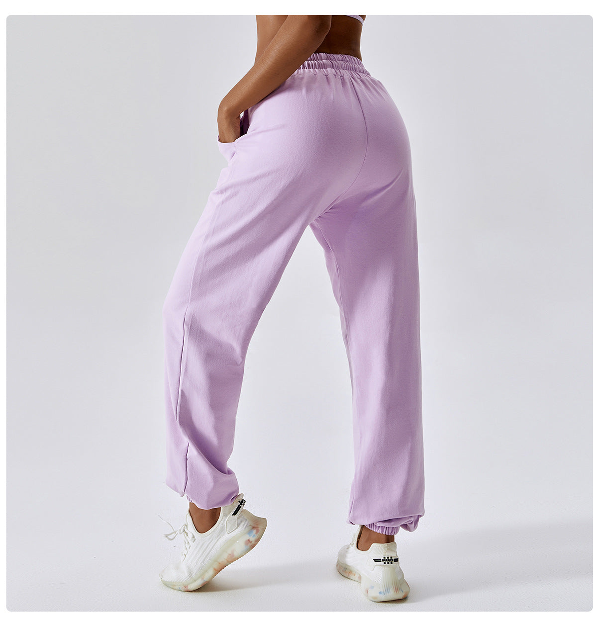 Purple URBAN Joggers - EquilibreActiveWear