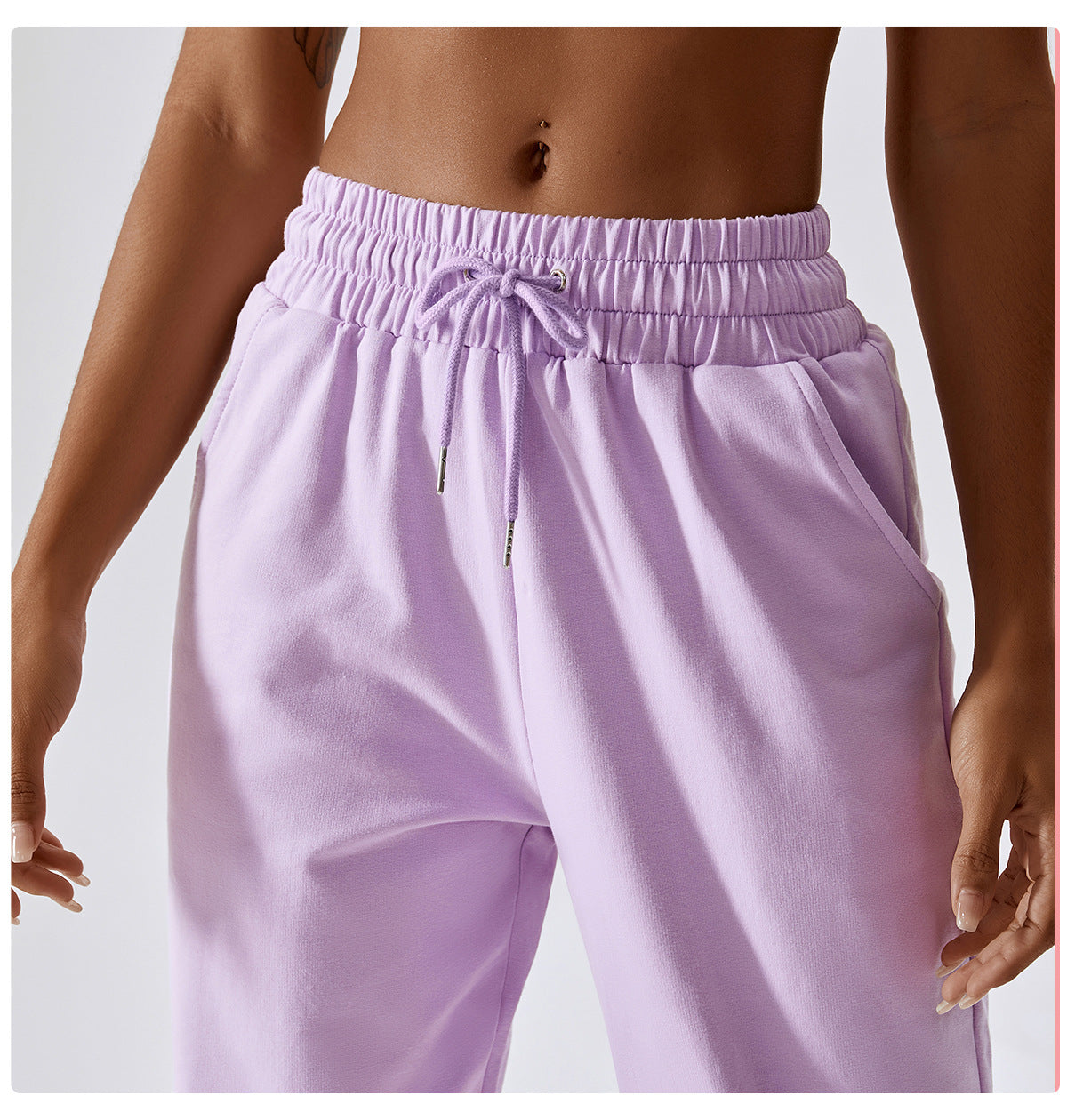 Purple URBAN Joggers - EquilibreActiveWear