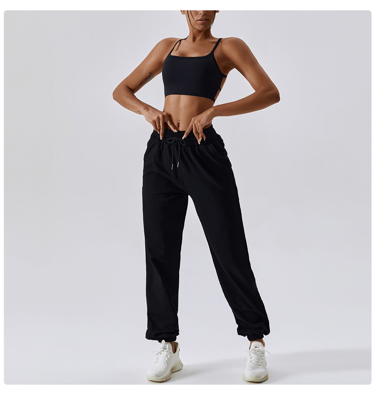 BLACK URBAN Joggers - EquilibreActiveWear