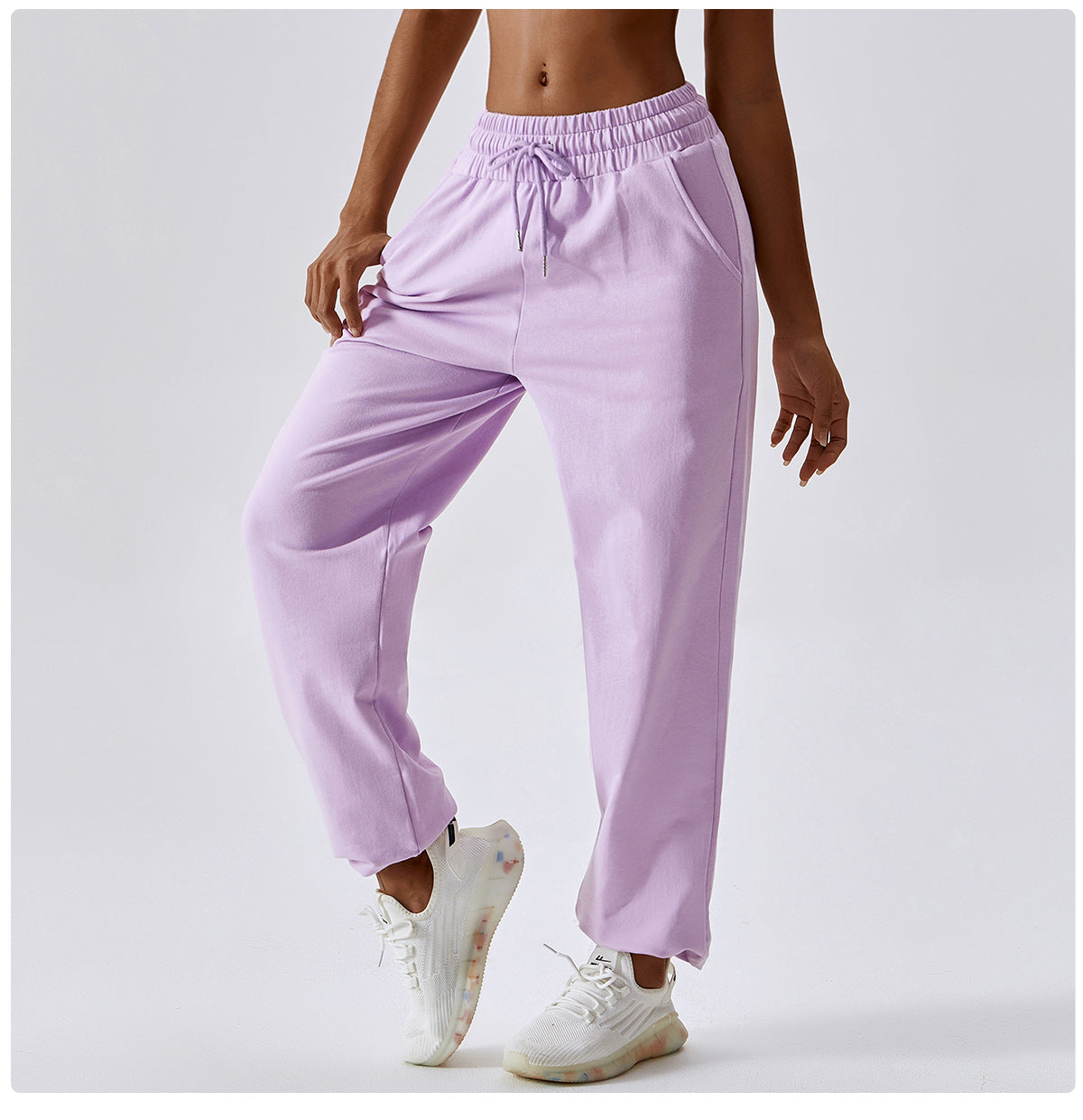 Purple URBAN Joggers - EquilibreActiveWear