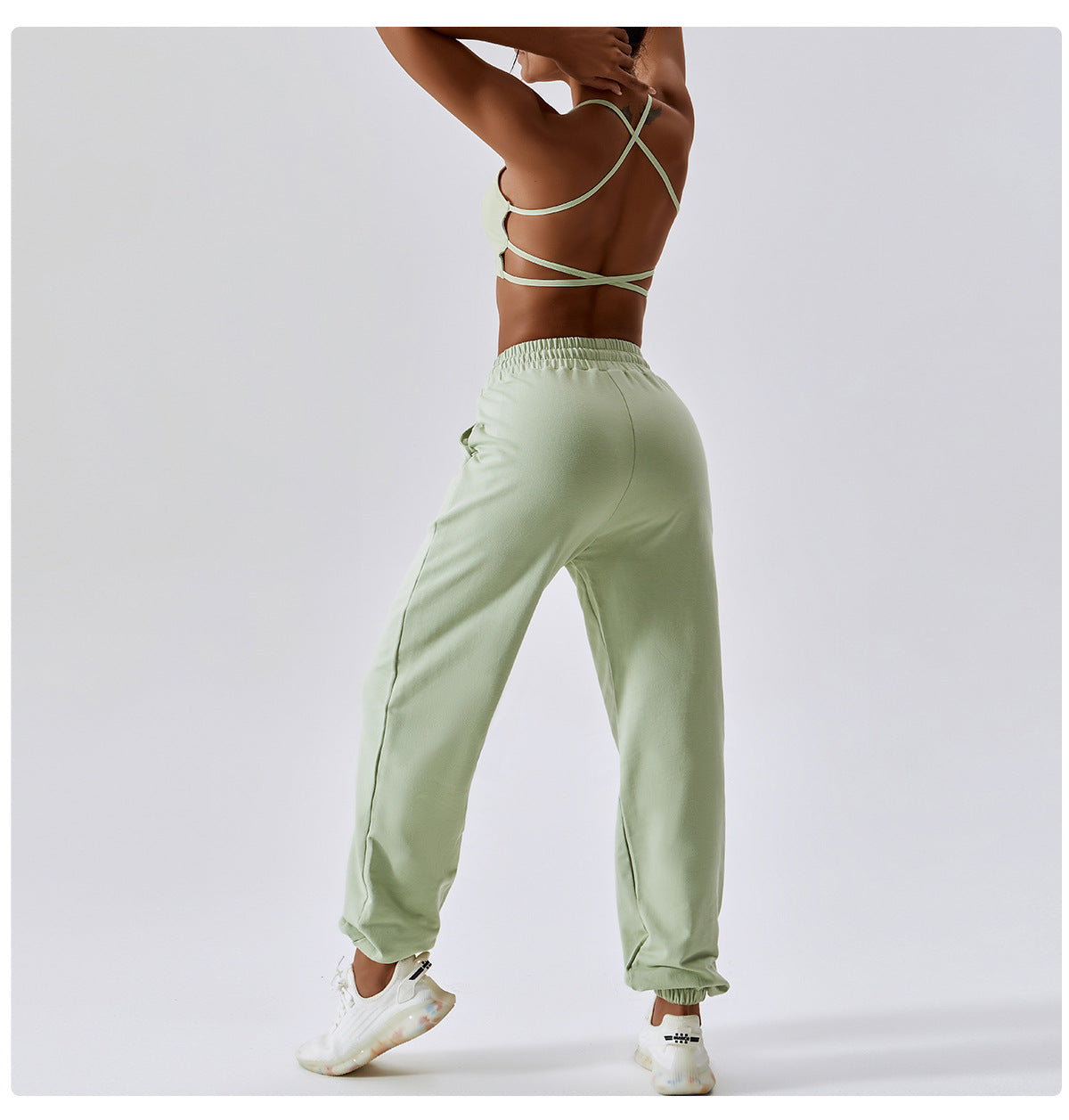 Green URBAN Joggers - EquilibreActiveWear