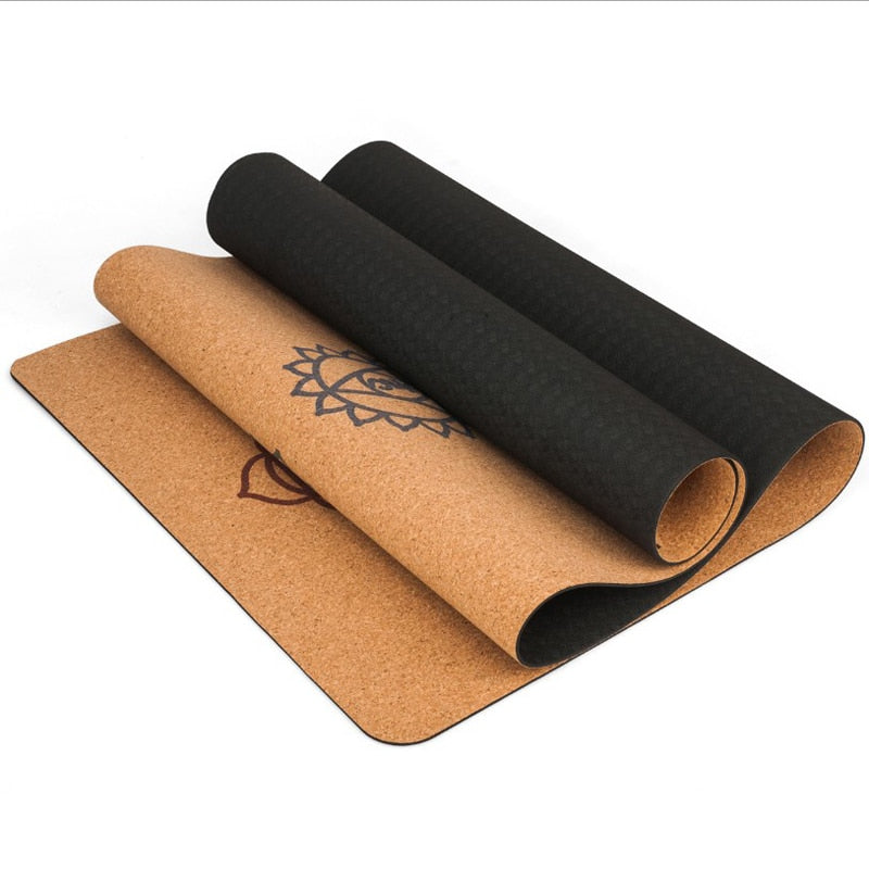 ORGANIC Cork Yoga Mat